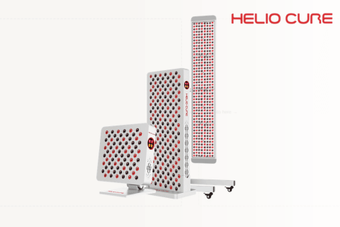 Helio Cure Spark Glow Series — zero blue light red light therapy device